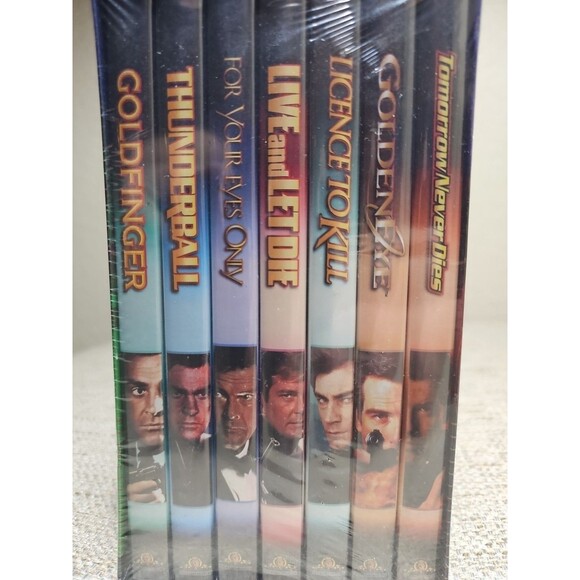 James Bond Collection 007 Gift Set - Vol. 1 (DVD, 1999, 7-Disc Set NEW SEALED - Picture 7 of 7